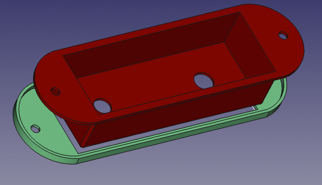New console design with the bottom layer made out of Filaflex and the top layer made out of PLA.
